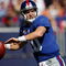 EAST RUTHERFORD, NJ - OCTOBER 11:  Eli Manning #10 of the New York Giants drops back to pass against the Oakland Raiders during the game on October 11, 2009 at Giants Stadium in East Rutherford, New Jersey.  (Photo by Jared Wickerham/Getty Images)