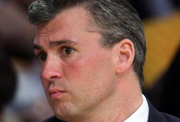LOS ANGELES, CA - MAY 21:  Shane McMahon attends Game Two of the Western Conference Finals during the 2009 NBA Playoffs between the Los Angeles Lakers and the Denver Nuggets at Staples Center on May 21, 2009 in Los Angeles, California.  (Photo by Noel Vasquez/Getty Images)