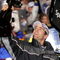 CONCORD, NC - OCTOBER 17:  Jimmie Johnson, driver of the #48 Lowe's Chevrolet, holds up the trophy after winning the NASCAR Sprint Cup Series NASCAR Banking 500 at Lowe's Motor Speedway on October 17, 2009 in Concord, North Carolina.  (Photo by Rusty Jarrett/Getty Images for NASCAR)