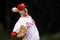 PHILADELPHIA - OCTOBER 18:  Cliff Lee #34 of the Philadelphia Phillies pitches against the Los Angeles Dodgers during Game Three of the NLCS during the 2009 MLB Playoffs at Citizens Bank Park on October 18, 2009 in Philadelphia, Pennsylvania.  (Photo by Pool/Getty Images)