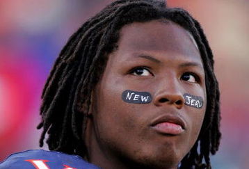 JACKSONVILLE, FL - JANUARY 01:  Rashawn Jackson #31 of the Virginia Cavaliers looks at the scoreboard during the Gator Bowl against the Texas Tech Red Raiders at Jacksonville Municipal Stadium on January 1, 2008 in Jacksonville, Florida.  (Photo by Sam Greenwood/Getty Images)  