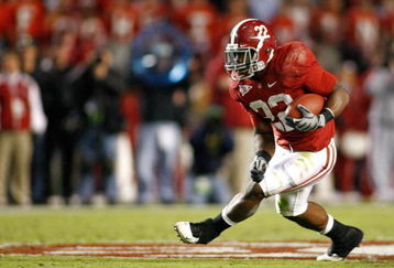 TUSCALOOSA - OCTOBER 17:  Running back Mark Ingram #22 of the Alabama Crimson Tide ran for 246 yards and a touchdown during the game against the South Carolina Gamecocks at Bryant-Denny Stadium on October 17, 2009 in Tuscaloosa, Alabama. The Crimson Tide beat the Gamecocks 20-6.  (Photo by Mike Zarrilli/Getty Images)