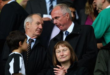 NOTTINGHAM, ENGLAND - SEPTEMBER 05: Notts County  director of football, Sven-Göran Eriksson, watches from the stands during the Coca-Cola League Two match between Notts County and Burton Albion at Meadow Lane on September 5, 2009 in Nottingham, England. (Photo by Clive Brunskill/Getty Images)
