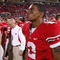 COLUMBUS, OH - SEPTEMBER 12:  Terrelle Pryor #2 of the Ohio State Buckeyes leaves the field after losing 18-15 to the Southern California Trojans on September 12, 2009 at Ohio Stadium in Columbus, Ohio.  (Photo by Gregory Shamus/Getty Images)
