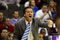 KANSAS CITY, MO - MARCH 19:  Head Coach John Calipari of the Memphis Tigers yells from the sideline during their  first round game against the CSUN Matadors in the first half of the NCAA Division I Men's Basketball Tournament at the Sprint Center on March 19, 2009 in Kansas City, Missouri. The Tigers defeated the Matadors 81-70.  (Photo by Jamie Squire/Getty Images)