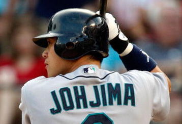 ARLINGTON, TX - JULY 31:  Catcher Kenji Johjima #2 of the Seattle Mariners on July 31, 2009 at Rangers Ballpark in Arlington, Texas.  (Photo by Ronald Martinez/Getty Images)