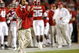 TUSCALOOSA - OCTOBER 17:  Head coach Nick Saban of the Alabama Crimson Tide celebrates a field goal during the game against the South Carolina Gamecocks at Bryant-Denny Stadium on October 17, 2009 in Tuscaloosa, Alabama.  The Crimson Tide beat the Gamecocks 20-6.  (Photo by Mike Zarrilli/Getty Images)