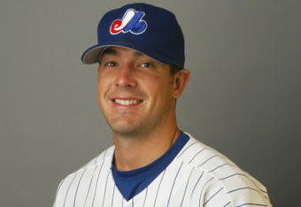 VIERA, FL - FEBRUARY 21:  Josh Karp of the Montreal Expos poses for a portrait during Media Day at Space Coast Stadium on February 21, 2003 in Viera, Florida. (Photo by Rick Stewart/Getty Images)