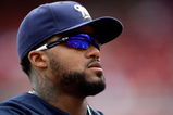 CINCINNATI - JULY 19:  Prince Fielder #28 of the Milwaukee Brewers is pictured during the game against the Cincinnati Reds at Great American Ball Park on July 19, 2009 in Cincinnati, Ohio.  (Photo by Andy Lyons/Getty Images)