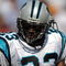 CHARLOTTE, NC - SEPTEMBER 28:  Cornerback Dante Wesley #23 of the Carolina Panthers looks over at the sideline for some signals in the third quarter of the game against the Atlanta Falcons at Bank of America Stadium on September 28, 2008 in Charlotte, North Carolina. The Carolina Panthers won the game 24-9. (Photo by Steve Dykes/Getty Images)