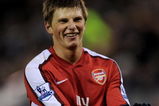 WEST BROMWICH, UNITED KINGDOM - MARCH 03:  Andrei Arshavin of Arsenal celebrates after setting up the second goal for his team during the Barclays Premier League match between West Bromwich Albion and Arsenal at The Hawthorns on March 3, 2009 in Birmingham, England.  (Photo by Shaun Botterill/Getty Images)