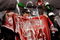 ANAHEIM, CA - SEPTEMBER 28:  Los Angeles Angels of Anaheim players douse the jersey of teammate pitcher Nick Adenhart #34 in beer and champagne as they celebrate after winning the American League West title in the baseball game against the Texas Rangers at Angel Stadium on September 28, 2009 in Anaheim, California. Adenhart was killed in a accident by an alleged drunk driver during the beginning of the season.  (Photo by Kevork Djansezian/Getty Images)