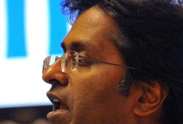 CAPE TOWN, SOUTH AFRICA - MARCH 24:  IPL Commissioner Lalit Modi attends a press conference at the Wanderers Gymnasium on March 24, 2009 in Johannesburg, South Africa. IPL chief Lalit Modi today announced that the IPL Twenty20 2009 tournament will be held in South Africa from April 18.  (Photo by Duif du Toit/Gallo Images/Getty Images)