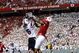 RALEIGH, NC - SEPTEMBER 3:  Stephon Gilmore #5 of the South Carolina Gamecocks knocks down the ball against Jarvis Williams #5 of the North Carolina State Wolfpack that seal a 7-3 victory for the Gamecocks during their game at Carter-Finley Stadium on September 3, 2009 in Raleigh, North Carolina.  (Photo by Streeter Lecka/Getty Images)