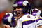 ST. LOUIS - OCTOBER 11:  :  :  :  :  :  :  :  :  :  :  :  :  :  Quarterback Brett Favre #4 of the Minnesota Vikings at Edward Jones Dome on October 11, 2009 in St. Louis, Missouri.  (Photo by Ronald Martinez/Getty Images)