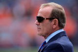 DENVER - SEPTEMBER 21:  Pat Bowlen, President and CEO of the Denver Broncos, watches the team warm up prior to facing the New Orleans Saints during NFL action at Invesco Field at Mile High on September 21, 2008 in Denver, Colorado. The Broncos defeated the Saints 34-32.  (Photo by Doug Pensinger/Getty Images)