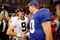 NEW ORLEANS - OCTOBER 18:  Drew Brees #9 of the New Orleans Saints is congratulated by Eli Manning #10 of the New York Giants after the Saints defeated the Giants 48-27  at the Louisiana Superdome on October 18, 2009 in New Orleans, Louisiana.  (Photo by Chris Graythen/Getty Images)