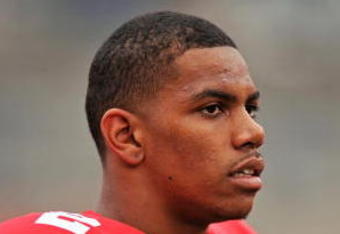 COLUMBUS, OH - SEPTEMBER 26:  Quarterback Terrelle Pryor #2 of the Ohio State Buckeyes warms up before a game against the Illinois Fighting Illini at Ohio Stadium on September 26, 2009 in Columbus, Ohio.  (Photo by Jamie Sabau/Getty Images)
