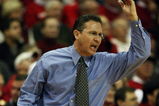 MADISON, WI - JANUARY 05: Head coach Todd Lickliter of the Iowa Hawkeyes gives instructions to his team during a game against the Wisconsin Badgers on January 5, 2008 at the Kohl Center in Madison, Wisconsin. Wisconsin defeated Iowa 64-51. (Photo by Jonathan Daniel/Getty Images)
