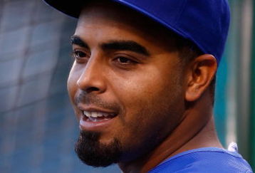 ANAHEIM, CA - SEPTEMBER 29:  Nelson Cruz #17 of the Texas Rangers takes batting practice prior to the game against the Los Angeles Angels of Anaheim at Angel Stadium on September 29, 2009 in Anaheim, California.  (Photo by Jeff Gross/Getty Images)