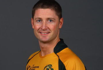 JOHANNESBURG, SOUTH AFRICA - SEPTEMBER 23:  Michael Clarke of Australia during the Australian team portrait session on September 23, 2009 in Johannesburg, South Africa.  (Photo by Tom Shaw/Getty Images)