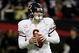 ATLANTA - OCTOBER 18: Quarterback Jay Cutler #6 of the Chicago Bears warms up prior to the start of the game against the Atlanta Falcons at the Georgia Dome on October 18, 2009 in Atlanta, Georgia. (Photo by Kevin C. Cox/Getty Images)