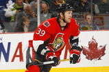 OTTAWA, ON - OCTOBER 15: Matt Carkner #39 of the Ottawa Senators skates against the Tampa Bay Lightning during a game at Scotiabank Place on October 15, 2009 in Ottawa, Canada.  The Ottawa Senators defeated the Tampa Bay Lightning 7-1.  (Photo by Phillip MacCallum/Getty Images)