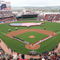 CINCINNATI, OH - APRIL 6:  Both teams line up during the National Anthem of the United States before the opening day game between the Cincinnati Reds against the New York Mets at Great American Ballpark on April 6, 2009 in Cincinnati, Ohio. (Photo by Mark Lyons/Getty Images)