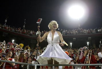 PALO ALTO, CA - SEPTEMBER 26: Members of the Stanford band perform during the Stanford Cardinal and the Washington Huskies game at Stanford Stadium on September 26, 2009 in Palo Alto, California. (Photo by Jed Jacobsohn/Getty Images)