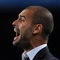 BARCELONA, SPAIN - OCTOBER 20:  Coach Josep Guardiola of FC Barcelona shouts to his players during the UEFA Champions League group F match between FC Barcelona and FC Rubin Kazan at the Camp Nou Stadium on October 20, 2009 in Barcelona, Spain. Barcelona lost the match 2-1.  (Photo by Jasper Juinen/Getty Images)