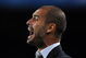 BARCELONA, SPAIN - OCTOBER 20:  Coach Josep Guardiola of FC Barcelona shouts to his players during the UEFA Champions League group F match between FC Barcelona and FC Rubin Kazan at the Camp Nou Stadium on October 20, 2009 in Barcelona, Spain. Barcelona lost the match 2-1.  (Photo by Jasper Juinen/Getty Images)