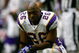 GLENDALE, AZ - DECEMBER 14: Antoine Winfield #26 of the Minnesota Vikings kneels on one knee during a break in NFL game action against the Arizona Cardinals at the University of Phoenix Stadium on December 14, 2008 in Glendale, Arizona. The Vikings defeated the Cardinals 35-14. (Photo by Jeff Gross/Getty Images)