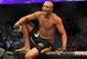 PHILADELPHIA - AUGUST 08:  Anderson Silva celebrates after defeating Forrest Griffin during their light heavyweight bout at UFC 101: Declaration at the Wachovia Center on August 8, 2009 in Philadelphia, Pennsylvania.  (Photo by Jon Kopaloff/Getty Images)
