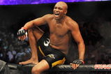 PHILADELPHIA - AUGUST 08:  Anderson Silva celebrates after defeating Forrest Griffin during their light heavyweight bout at UFC 101: Declaration at the Wachovia Center on August 8, 2009 in Philadelphia, Pennsylvania.  (Photo by Jon Kopaloff/Getty Images)