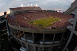 BATON ROUGE, LA - SEPTEMBER 19:  Fans watch during the game between the Louisiana State University Tigers and the University of Louisiana-Lafatette Ragin' Cajuns at Tiger Stadium on September 19, 2009 in Baton Rouge, Louisiana.  (Photo by Chris Graythen/Getty Images)
