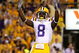 BATON ROUGE, LA - OCTOBER 10: Trindon Holliday #8 of the Louisiana State University Tigers against the Florida Gators at Tiger Stadium on October 10, 2009 in Baton Rouge, Louisiana. (Photo by Kevin C. Cox/Getty Images)