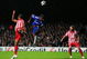LONDON, ENGLAND - OCTOBER 21:  Salomon Kalou of Chelsea heads the ballduring the UEFA Champions League Group D match between Chelsea and Atletico Madrid at Stamford Bridge on October 21, 2009 in London, England.  (Photo by Mike Hewitt/Getty Images)