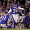 LAWRENCE, KS - NOVEMBER 18:  Kicker Scott Webb #39 of the Kansas Jayhawks kicks a field goal against the Kansas State Wildcats in the fourth quarter at Memorial Stadium November 18, 2006 in Lawrence, Kansas. The Kansas Jayhawks won 39-20.  (Photo by Brian Bahr/Getty Images)