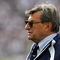 STATE COLLEGE, PA - SEPTEMBER 06:  Head coach Joe Paterno of the Penn State Nittany Lions during play against the Oregon State Beavers at Beaver Stadium on September 6, 2008 in State College, Pennsylvania.  (Photo by Ronald Martinez/Getty Images)
