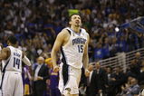 ORLANDO, FL - JUNE 11:  Hedo Turkoglu #15 of the Orlando Magic heads toward the sideline during Game Four of the 2009 NBA Finals against the Los Angeles Lakers on June 11, 2009 at Amway Arena in Orlando, Florida. The Lakers won in overtime 99-91. NOTE TO USER:  User expressly acknowledges and agrees that, by downloading and or using this photograph, User is consenting to the terms and conditions of the Getty Images License Agreement. (Photo by Chris Graythen/Getty Images)