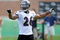 WESTMINSTER, MD - JULY 28:  Dawan Landry #26 of the Baltimore Ravens calls out a play during training camp at McDaniel College on July 28, 2009 in Westminster, Maryland.  (Photo by Greg Fiume/Getty Images)