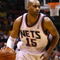 EAST RUTHERFORD, NJ - MARCH 27:  Vince Carter #15 of the New Jersey Nets drives against the Los Angeles Lakers during the game on March 27, 2009 at the Izod Center in East Rutherford, New Jersey. NOTE TO USER: User expressly acknowledges and agrees that, by downloading and/or using this Photograph, User is consenting to the terms and conditions of the Getty Images License Agreement.  (Photo by Chris McGrath/Getty Images)
