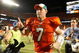 MIAMI - OCTOBER 12:  Quarterback Chad Henne #7 of the Miami Dolphins celebrates as he leaves the field after defeating the New York Jets at Land Shark Stadium on October 12, 2009 in Miami, Florida. The Dolphins defeated the Jets 31-27.  (Photo by Doug Benc/Getty Images)