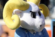 WINSTON SALEM, NC - OCTOBER 27:  The University of North Carolina Tar Heels mascot during the ACC game at the Groves Stadium, on October 27, 2007 in Winston Salem, North Carolina.  (Photo by David Cannon/Getty Images)