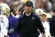 SOUTH BEND, IN - OCTOBER 03: Head coach Steve Sarkisian of the Washington Huskies walks the sidelines during a game against the Notre Dame Fighting Irish on October 3, 2009 at Notre Dame Stadium in South Bend, Indiana. (Photo by Jonathan Daniel/Getty Images)