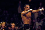 LOS ANGELES, CA - SEPTEMBER 26:  Vitali Klitschko celebrates his victory against opponent Chris Arreola at the Staples Center on September 26, 2009 in Los Angeles, California.  (Photo by Jacob de Golish/Getty Images)
