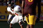 TEMPE, AZ - OCTOBER 03:  Cornerback James Dockery #4 of the Oregon State Beavers defends against the Arizona State Sun Devils during the college football game at Sun Devil Stadium on October 3, 2009 in Tempe, Arizona. The Beavers defeated the Sun Devils 28-17.  (Photo by Christian Petersen/Getty Images)
