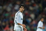 MADRID, SPAIN - OCTOBER 21:  Kaka of Real Madrid looks on during the Champions League group C match between Real Madrid and AC Milan at the Estadio Santiago Bernabeu on October 21, 2009 in Madrid, Spain. AC Milan won the match 3-2.  (Photo by Jasper Juinen/Getty Images)
