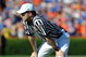 GAINESVILLE, FL - OCTOBER 17: SEC referee Marc Curles watches play as the Florida Gators host the Arkansas Razorbacks October 17, 2009 at Ben Hill Griffin Stadium in Gainesville, Florida.  (Photo by Al Messerschmidt/Getty Images)