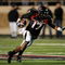 LUBBOCK, TX - NOVEMBER 08: Wide receiver Detron Lewis #17 of the Texas Tech Red Raiders during play against the Oklahoma State Cowboys at Jones AT&T Stadium on November 8, 2008 in Lubbock, Texas. (Photo by Ronald Martinez/Getty Images)